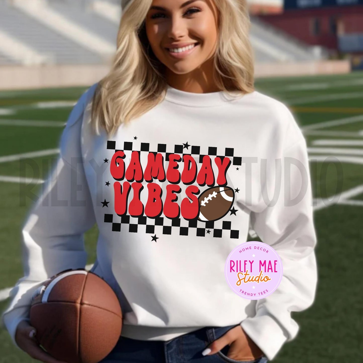 Gameday Vibes Football Sweatshirt