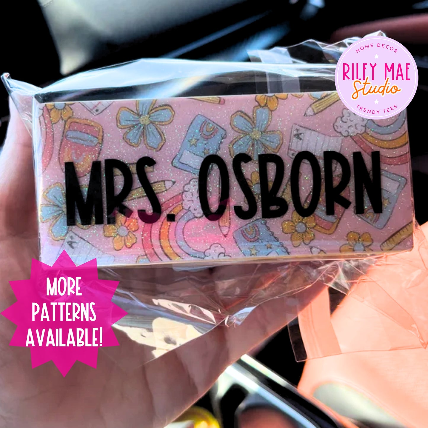 Personalized Teacher Appreciation Whiteboard Eraser