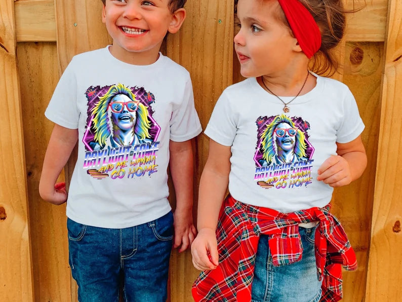 Kids Daylight Come And Me Wanna Go Home Beetlejuice Shirt
