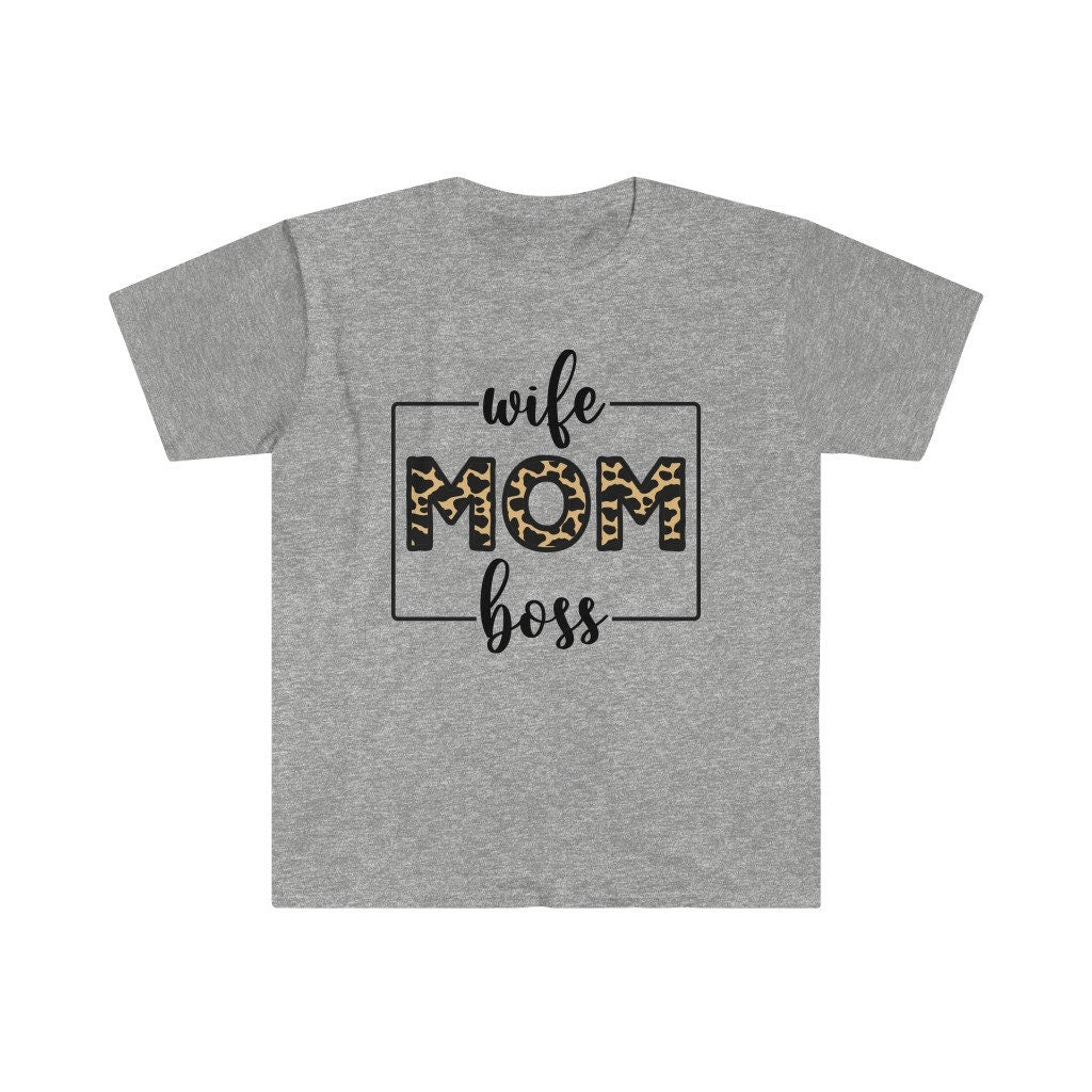 Wife Mom Boss Shirt