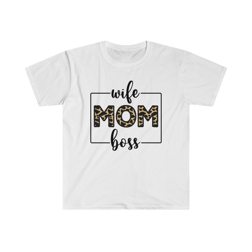 Wife Mom Boss Shirt