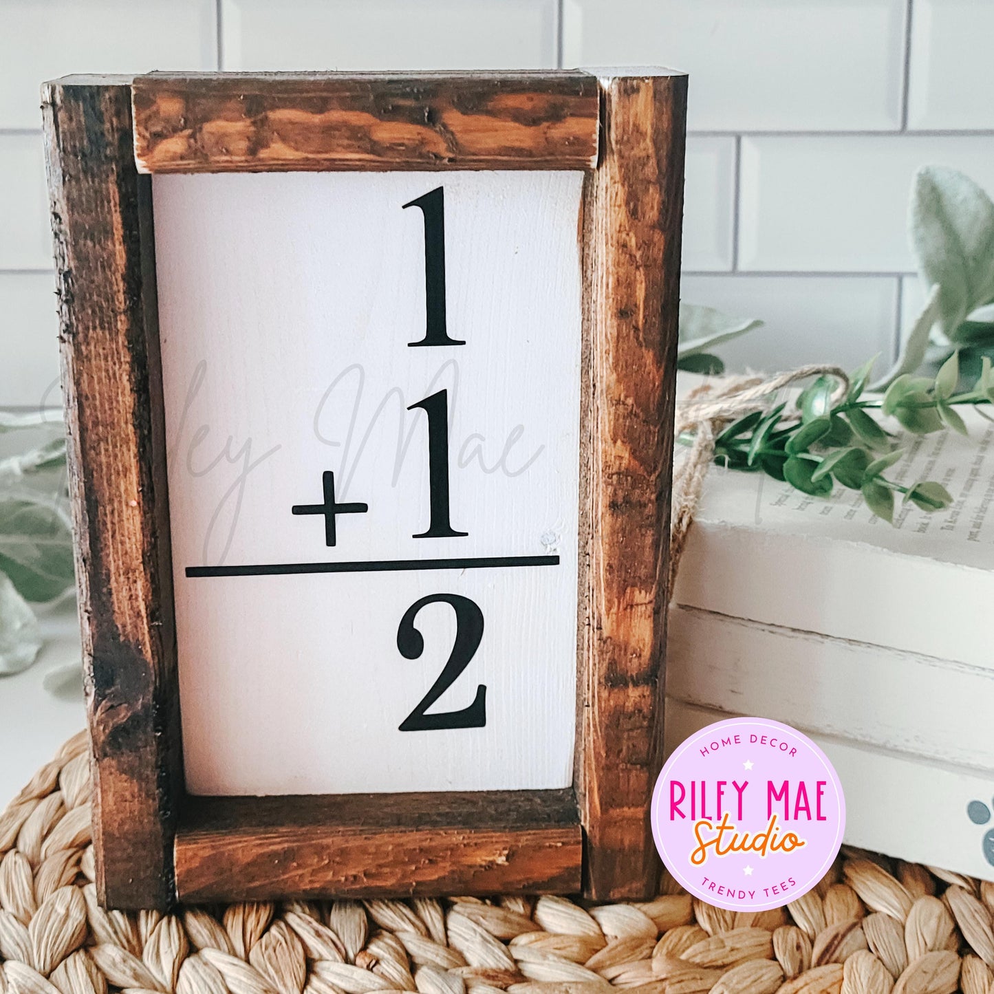 Custom Family Addition Sign