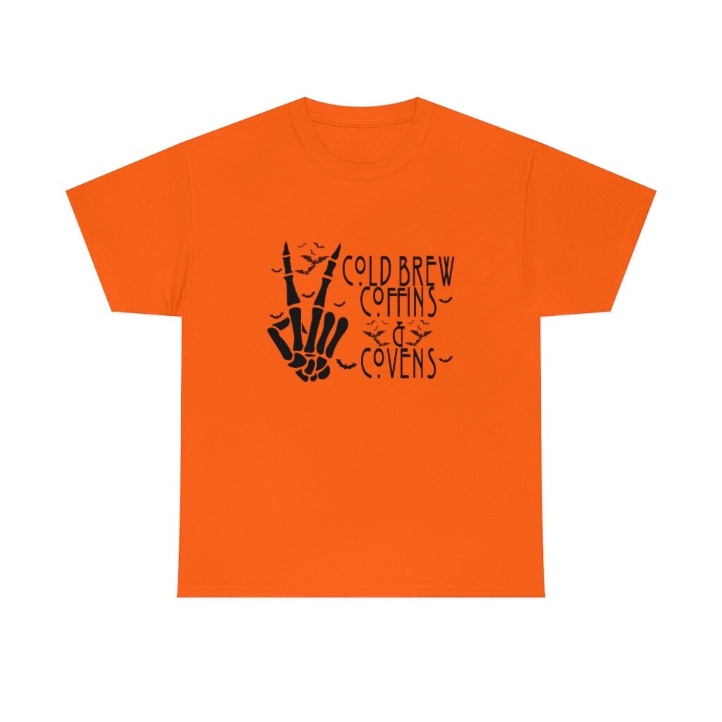 Cold Brews Coffins and Covens Shirt