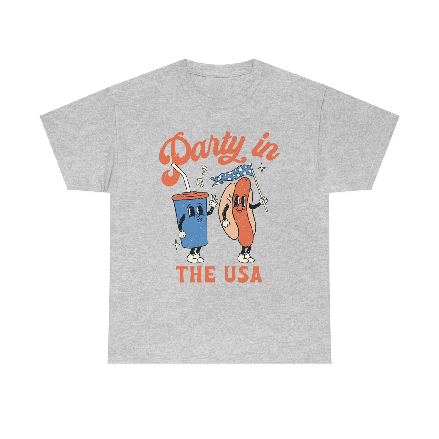 Party in the USA Shirt Distressed