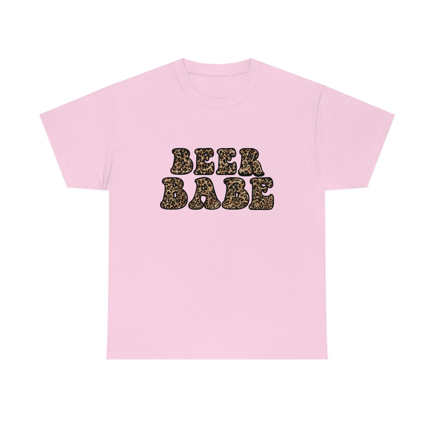 Beer Babe Cheetah Print Shirt