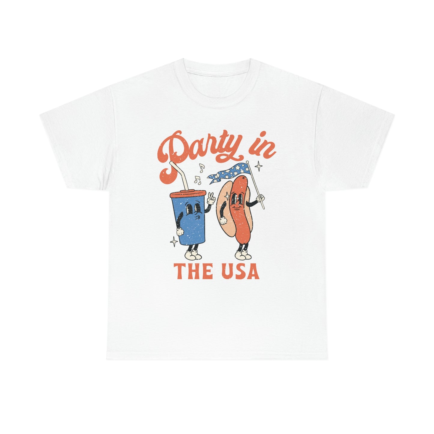 Party in the USA Shirt Distressed