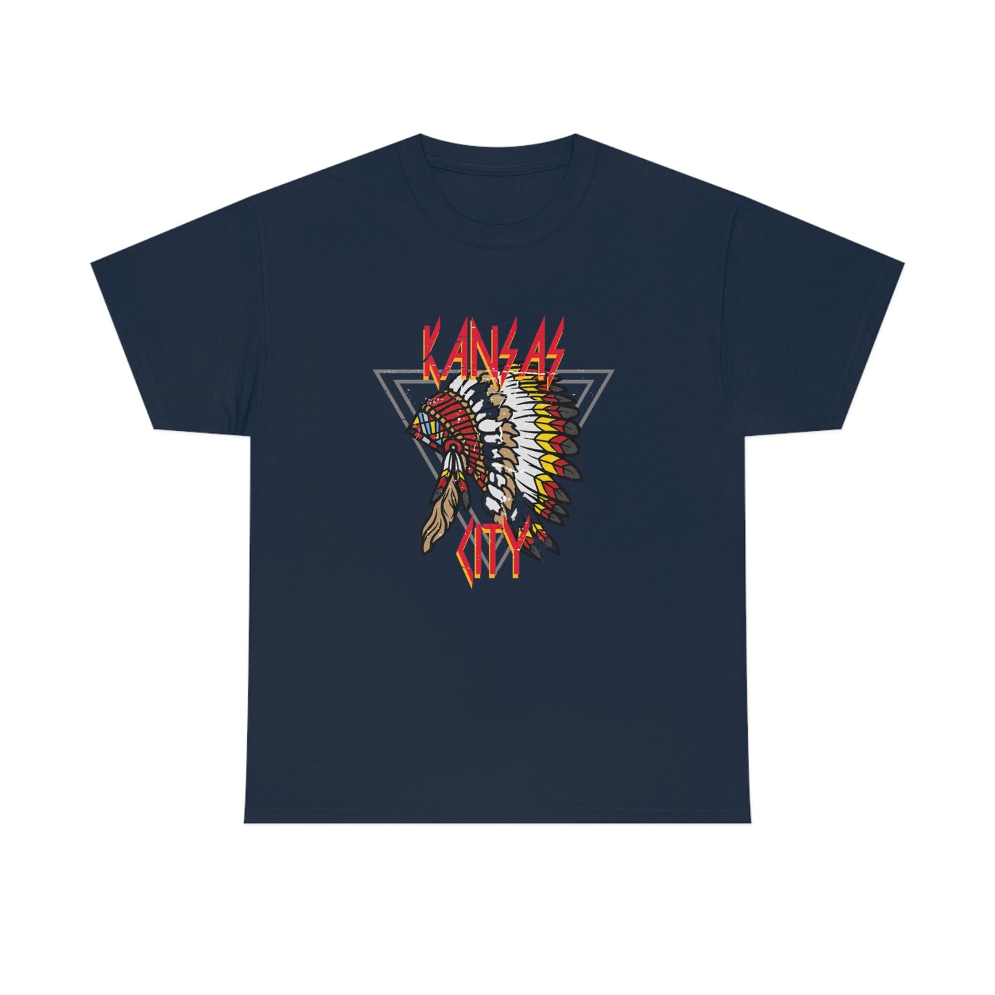 Kansas City Distressed Football Shirt