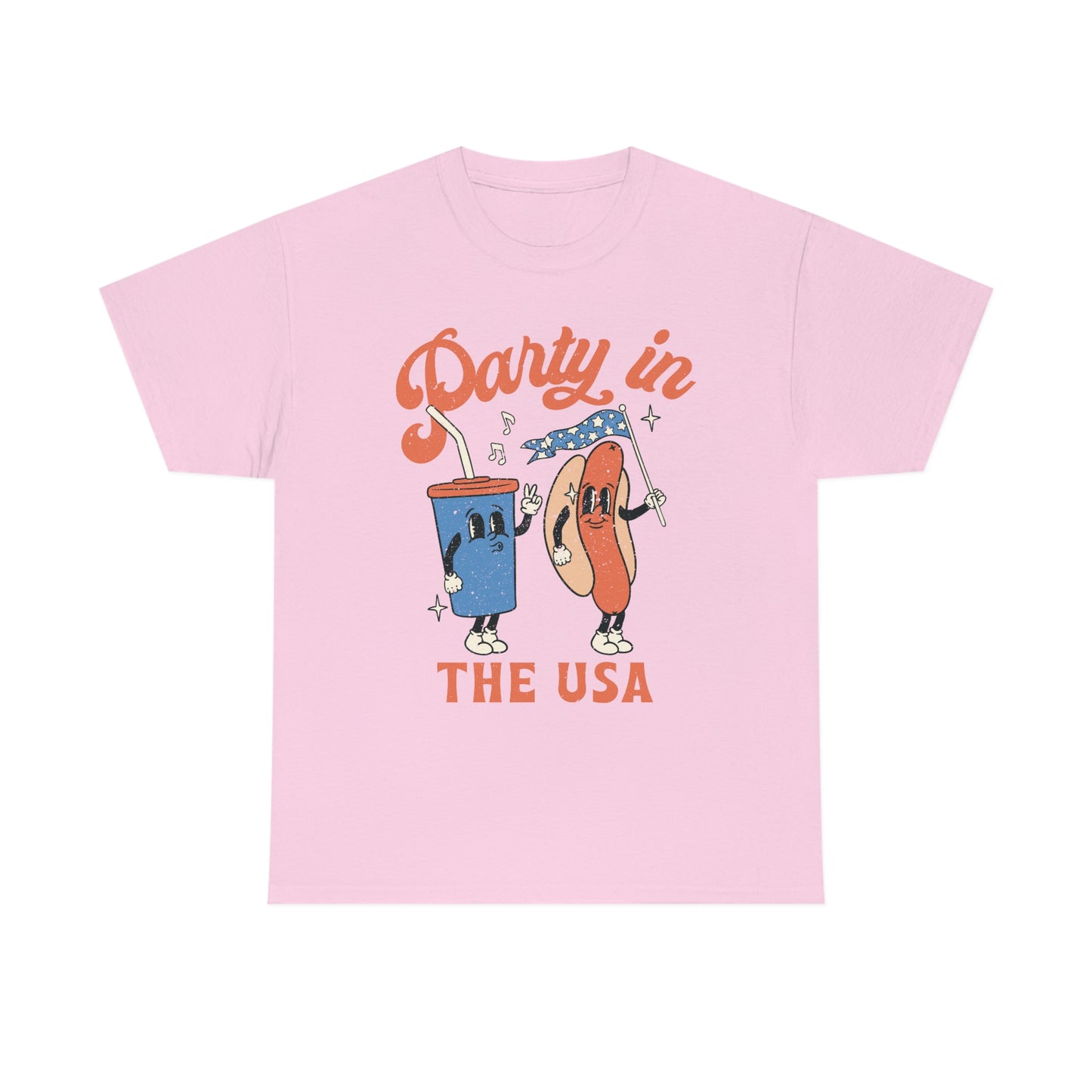 Party in the USA Shirt Distressed