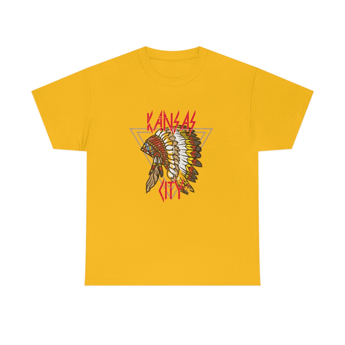 Kansas City Distressed Football Shirt