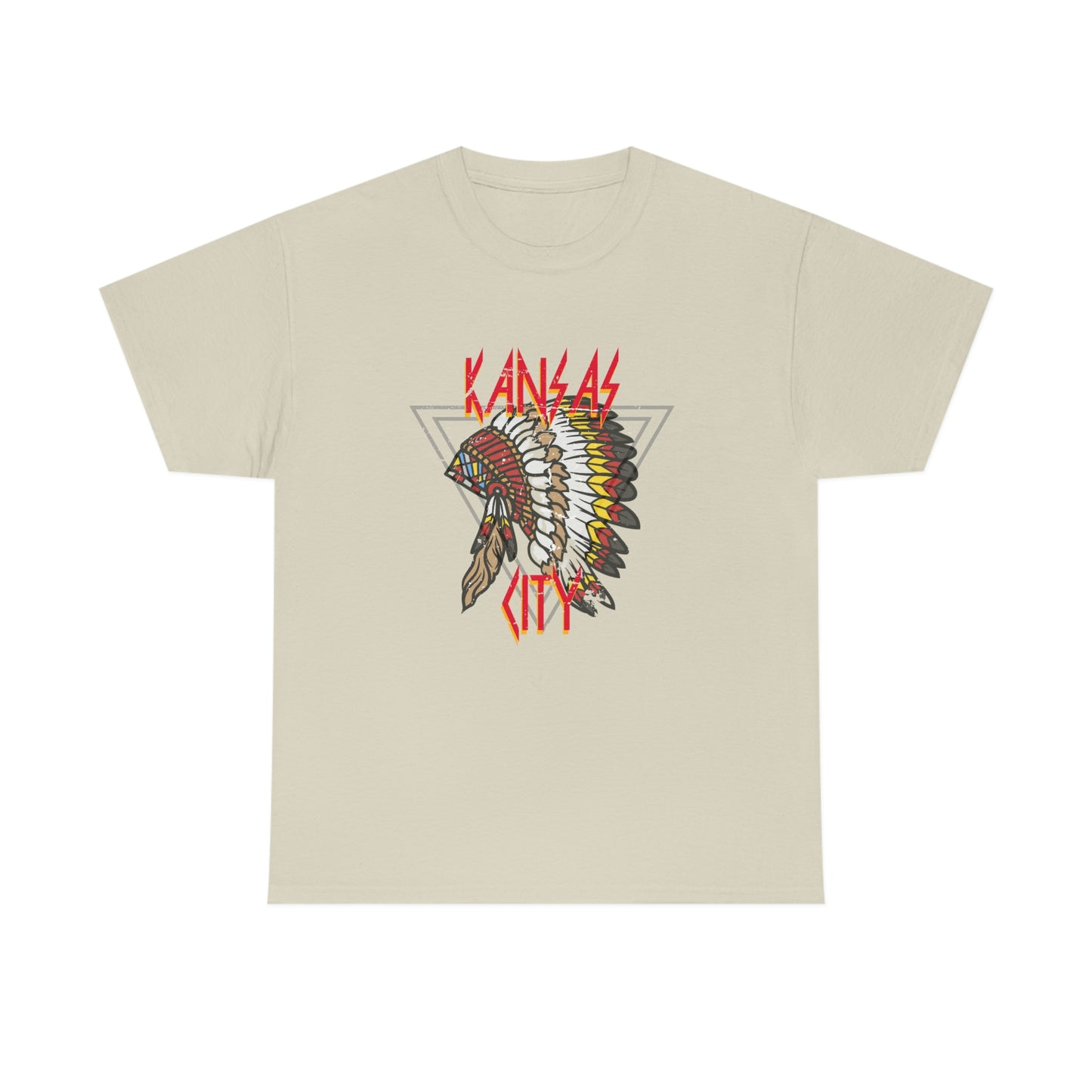 Kansas City Distressed Football Shirt