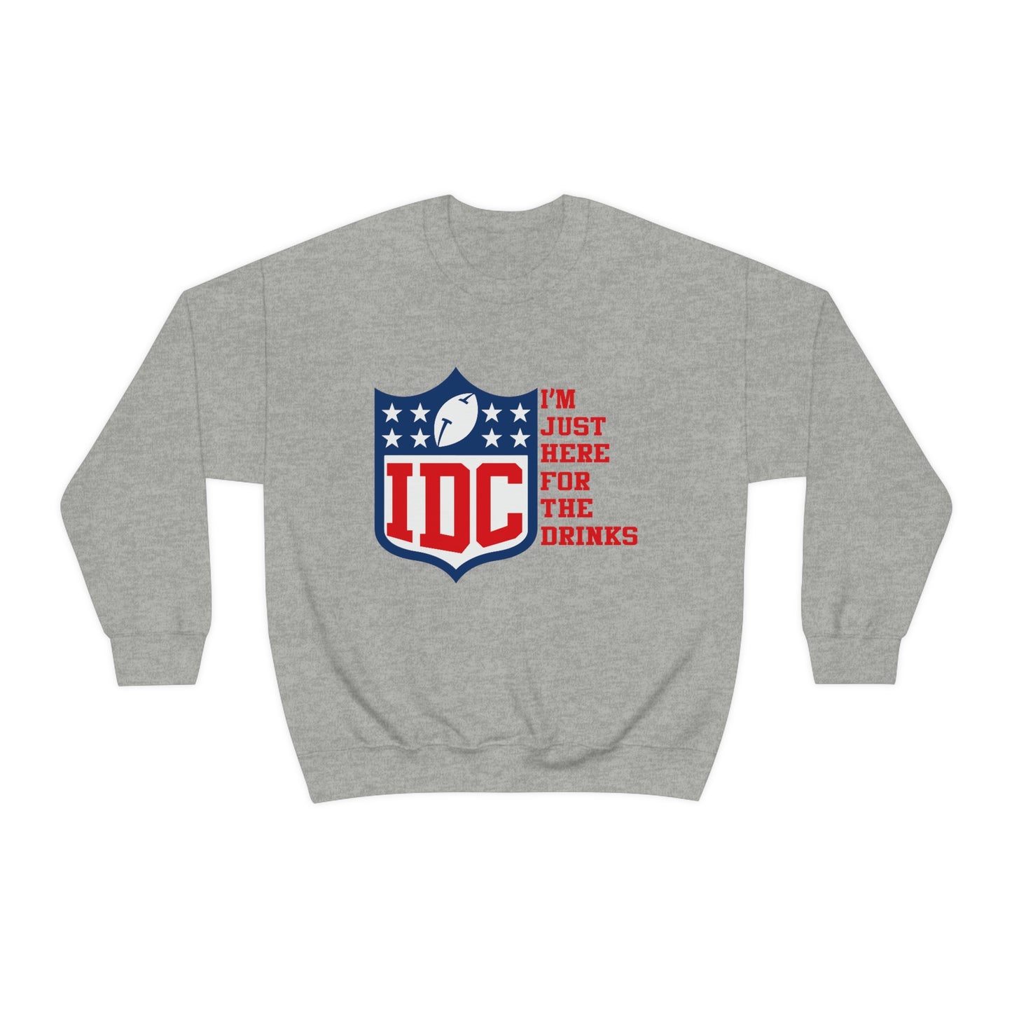 IDC I'm Just Here for The Drinks Football Shirt