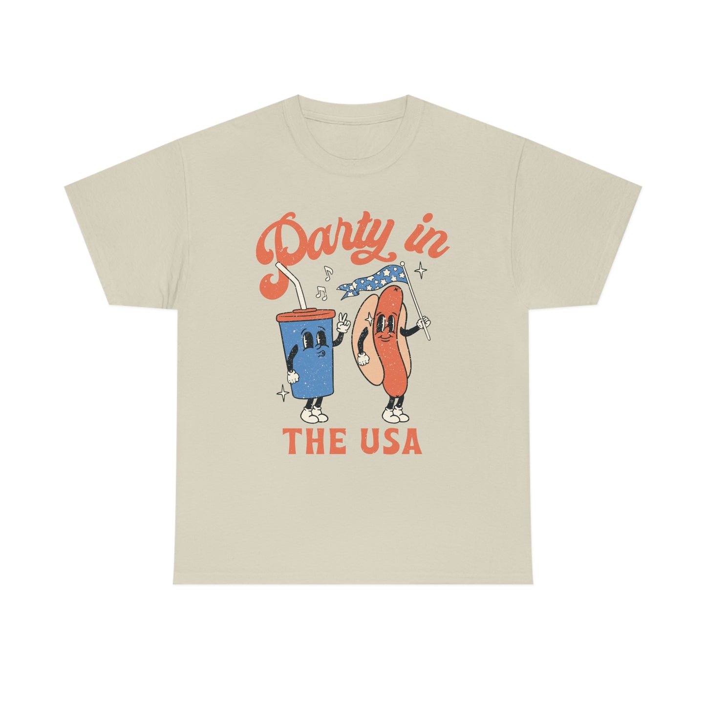 Party in the USA Shirt Distressed
