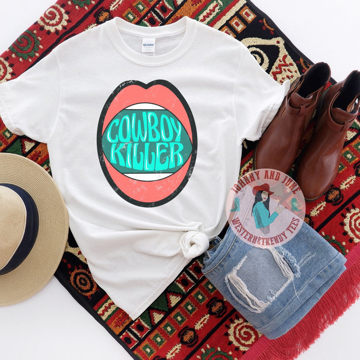 Cowboy Killer Retro Shirt
