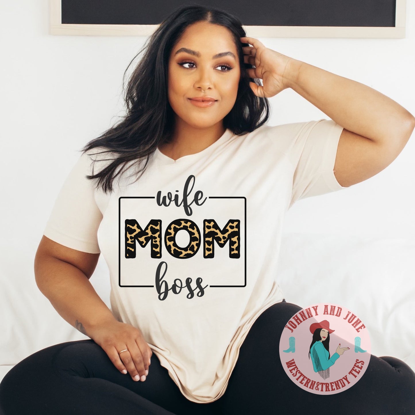 Wife Mom Boss Shirt