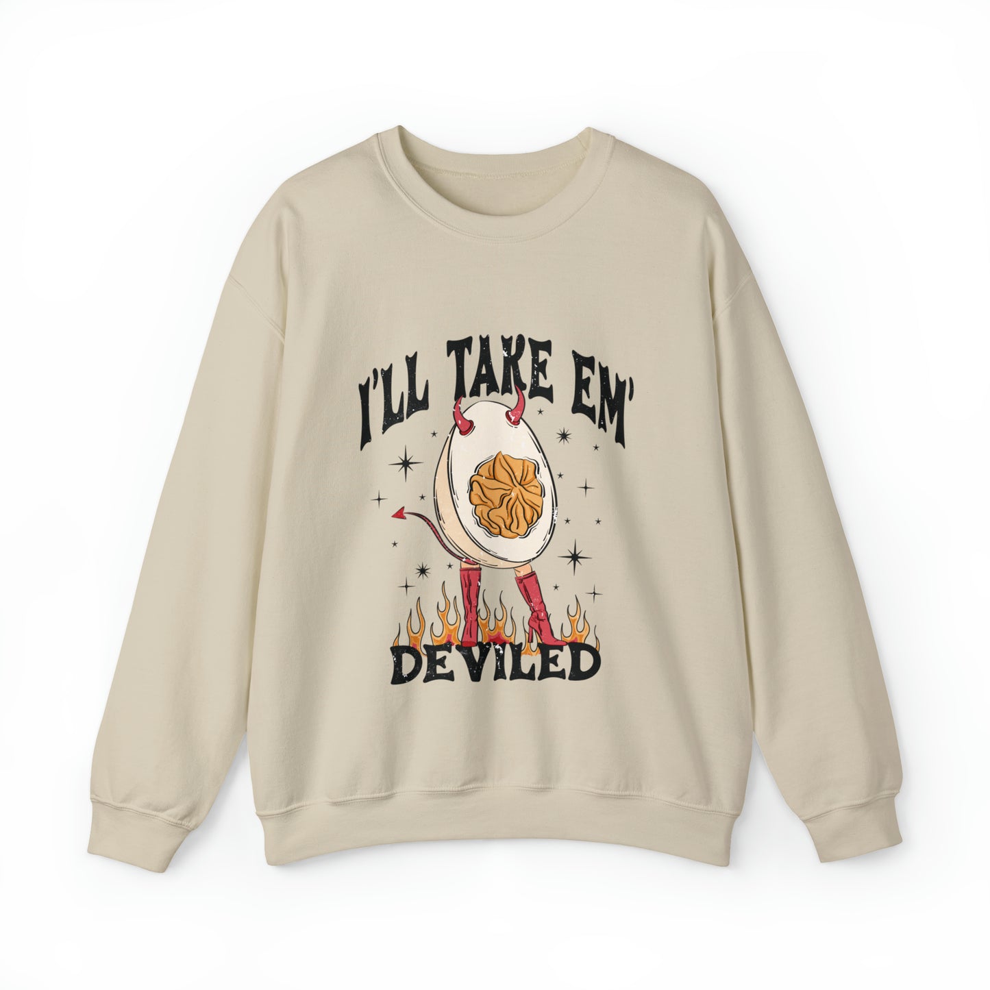 I'll Take Em Deviled Deviled Eggs Sweatshirt