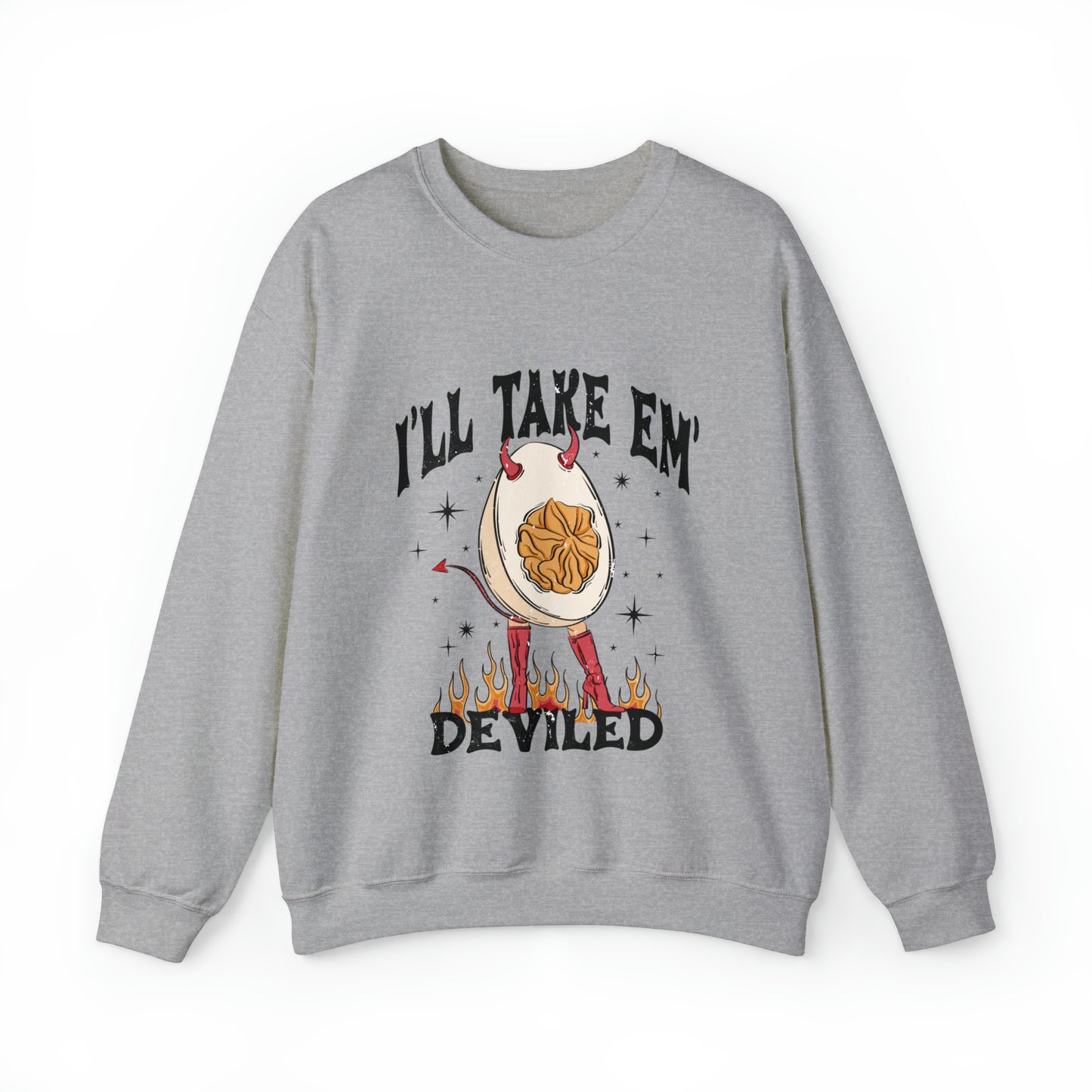 I'll Take Em Deviled Deviled Eggs Sweatshirt