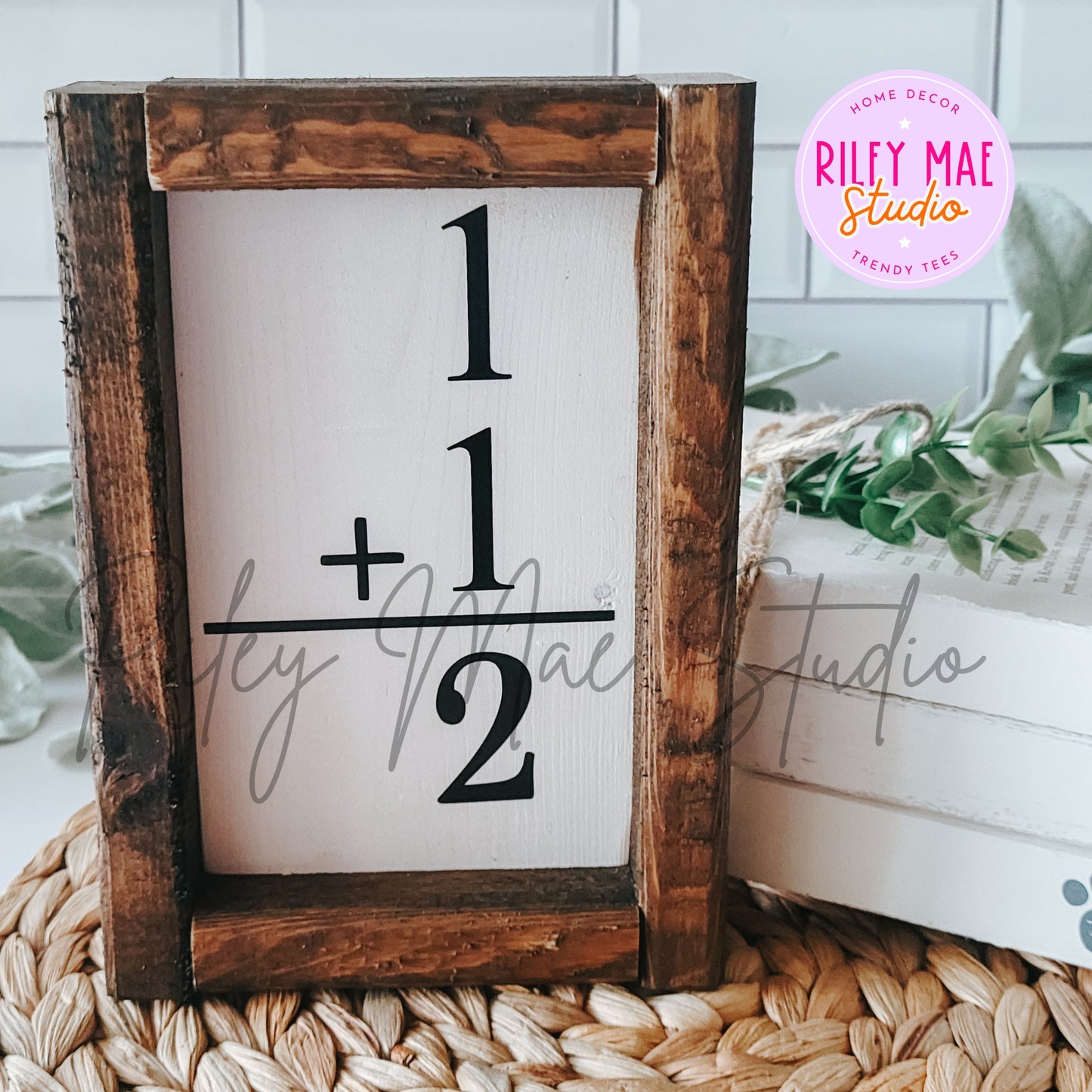 Custom Family Addition Sign