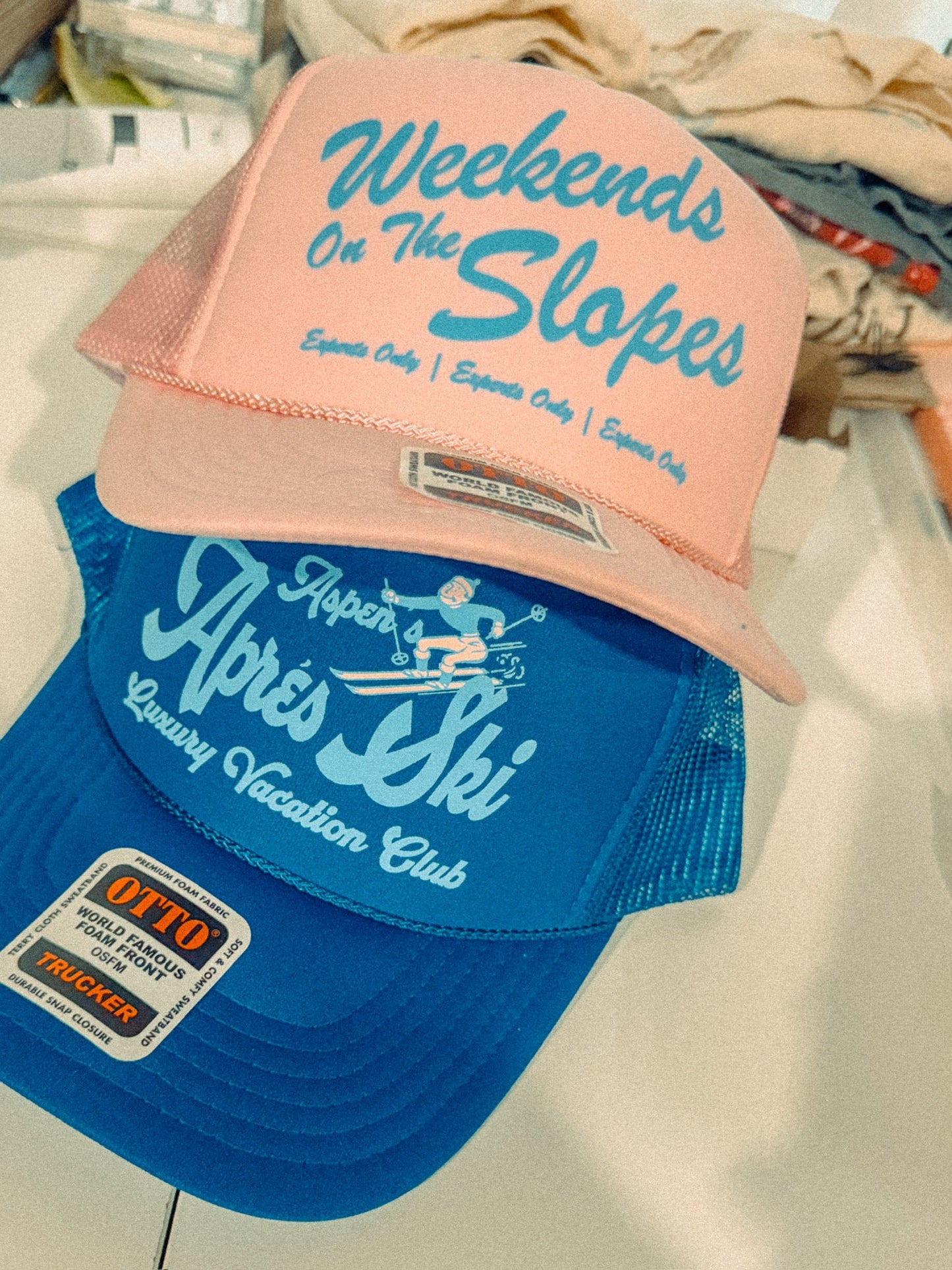 Underground Original Design: Weekends on the Slopes Trucker Hat