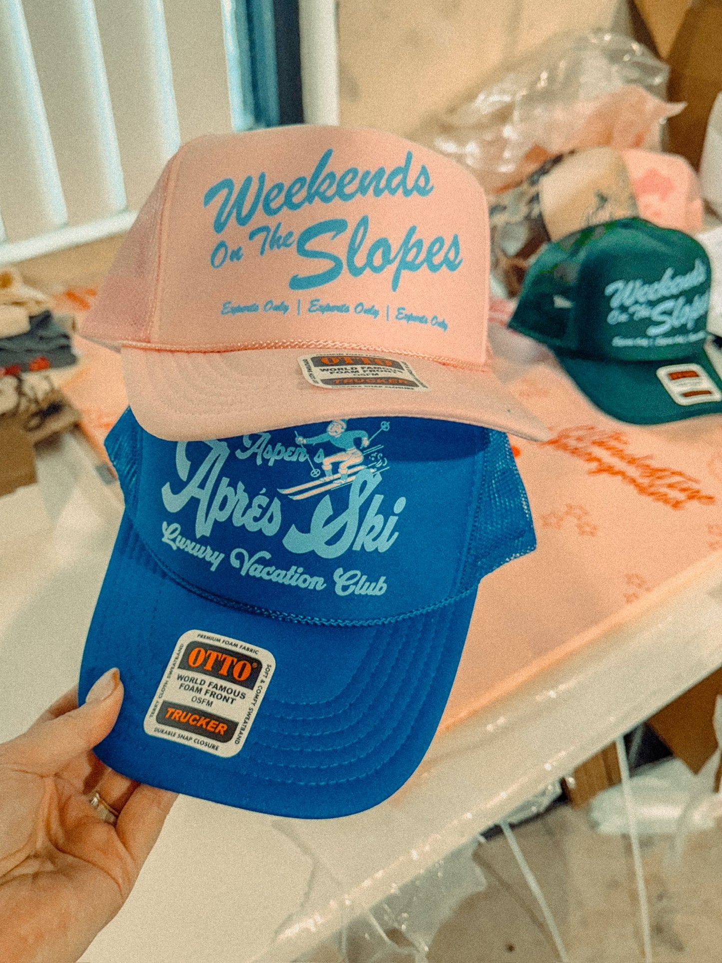Underground Original Design: Weekends on the Slopes Trucker Hat