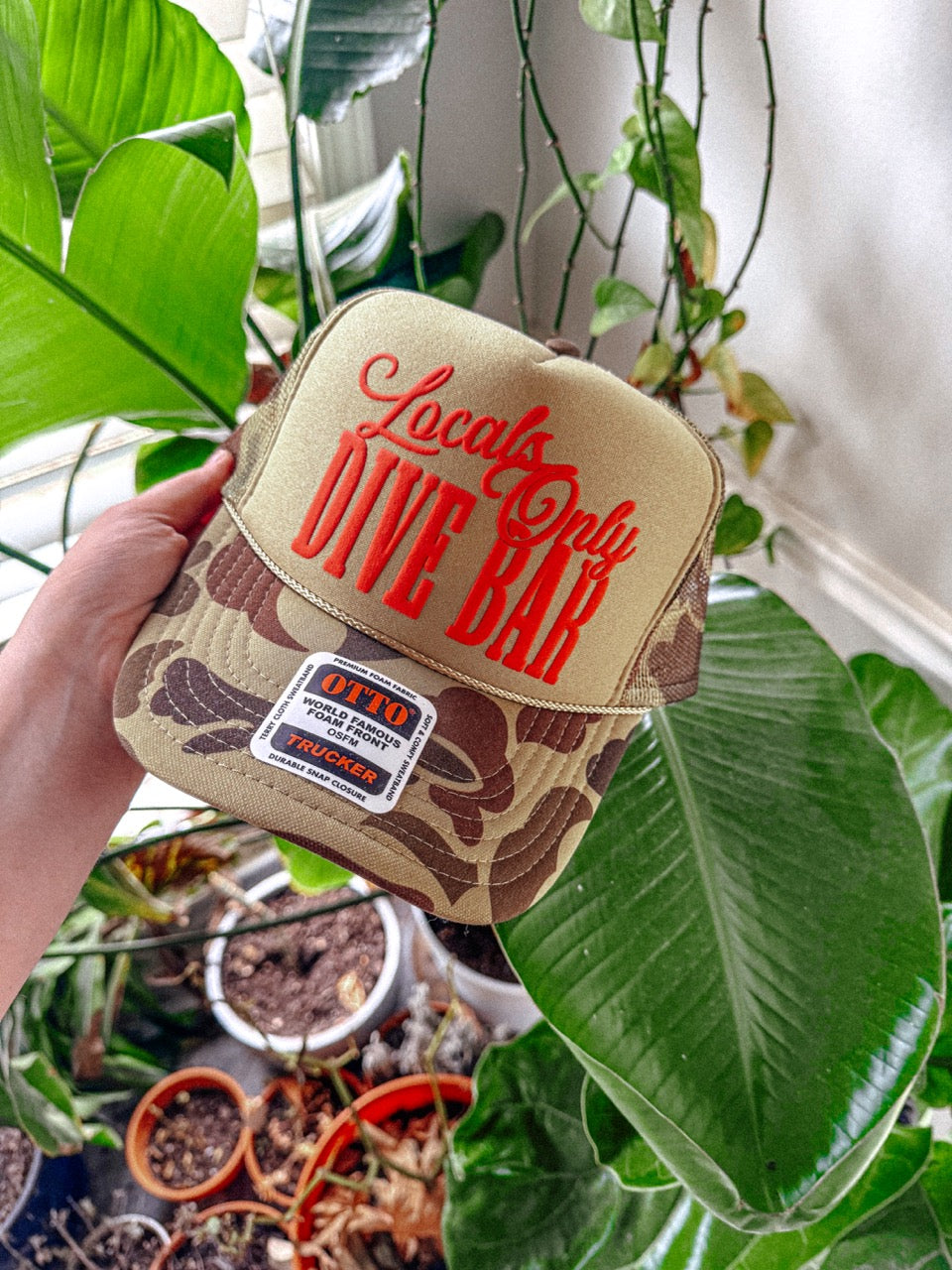 Underground Original Design: Locals Only Dive Bar Trucker Hat