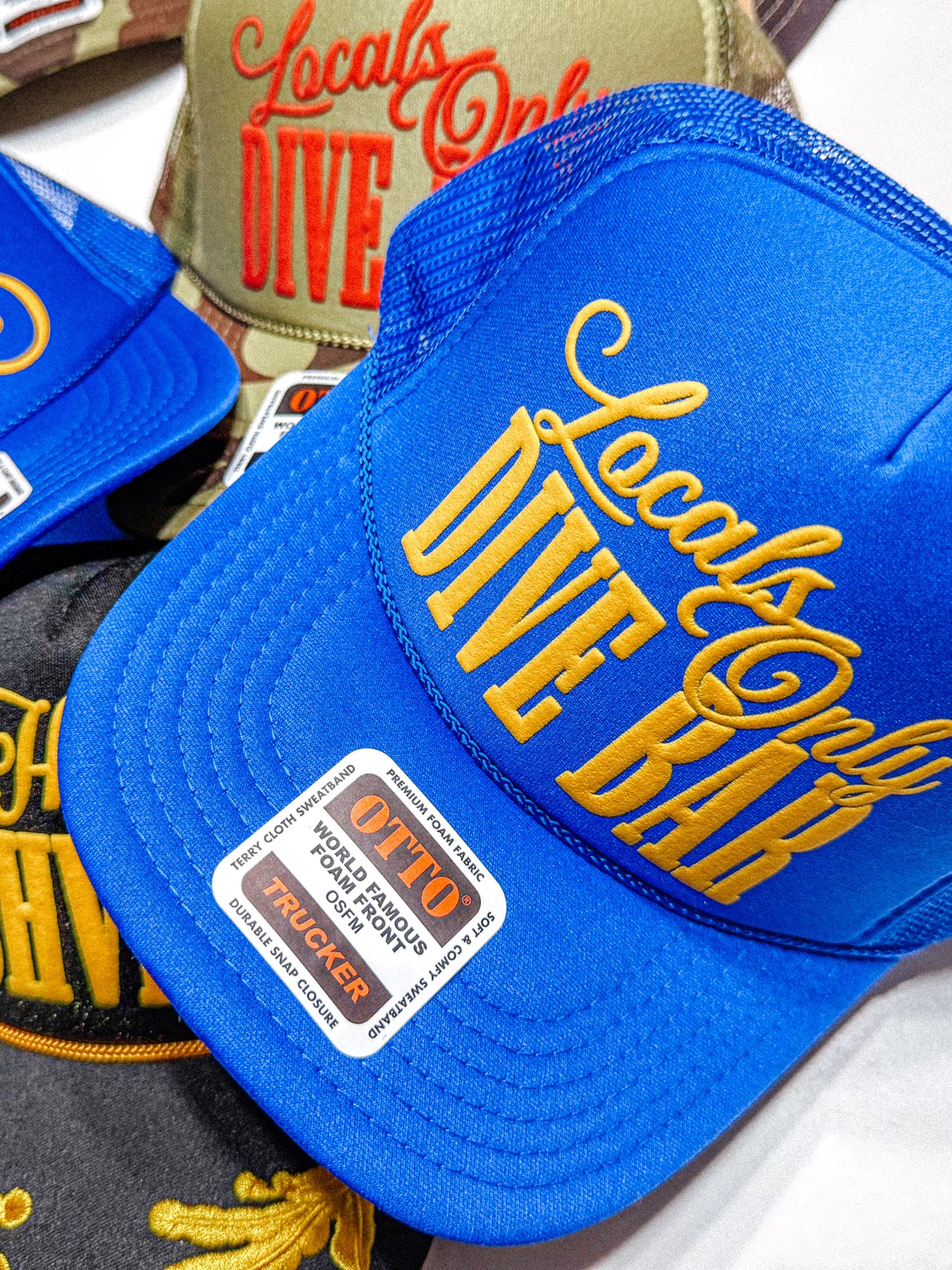 Underground Original Design: Locals Only Dive Bar Trucker Hat