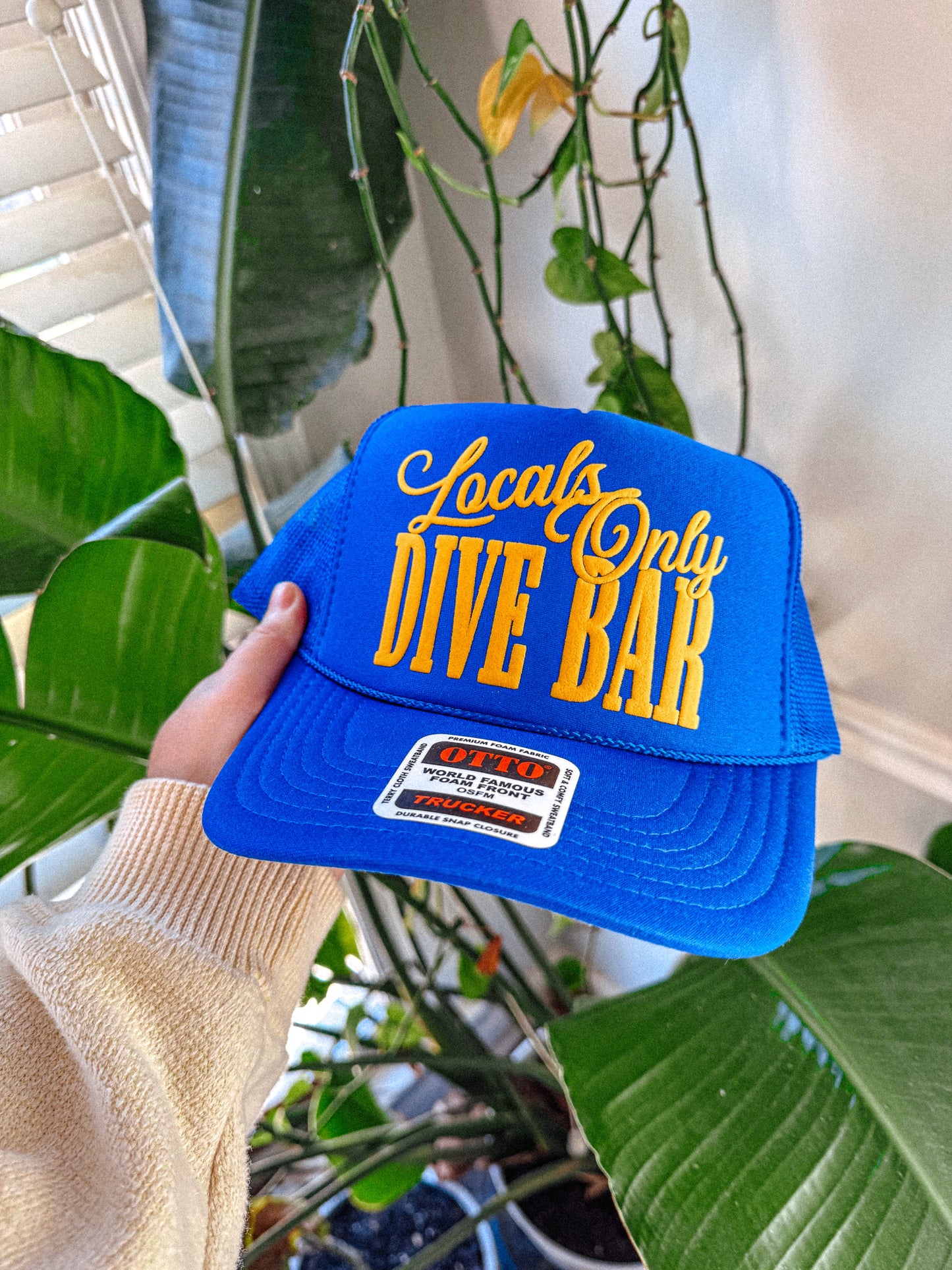 Underground Original Design: Locals Only Dive Bar Trucker Hat