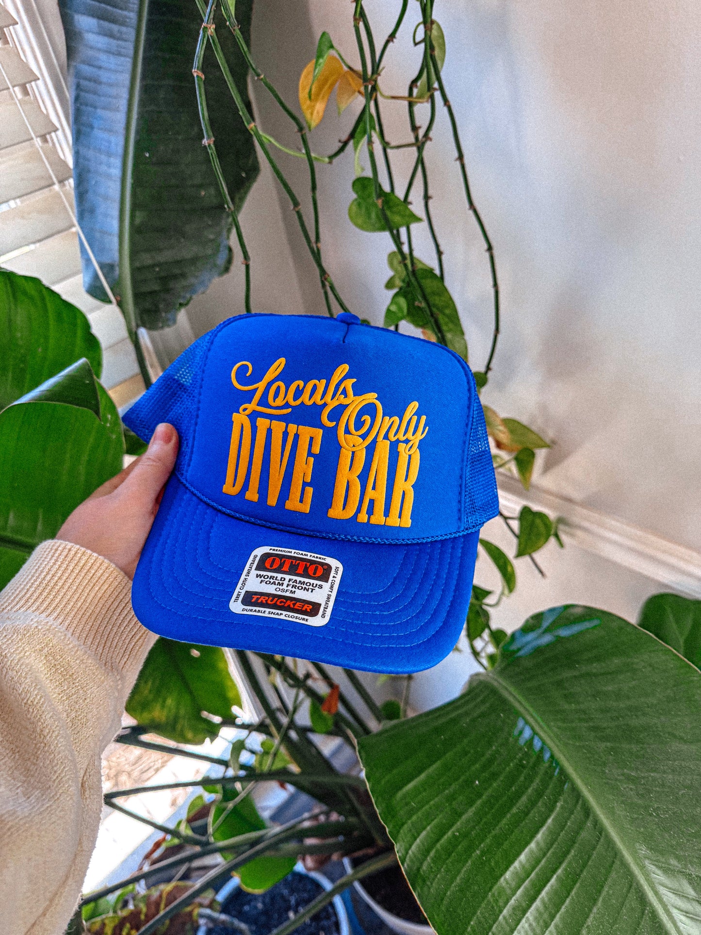 Underground Original Design: Locals Only Dive Bar Trucker Hat