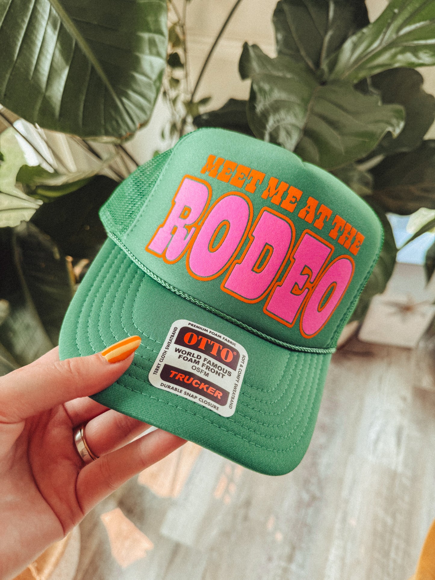 Underground Original Design: Meet Me at the Rodeo, Western Trucker Hat