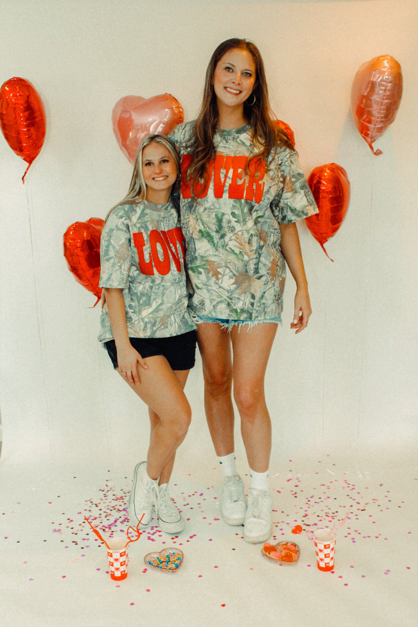 Underground Original Design: LOVER Puff, Camo Western Boxy Cotton TShirt