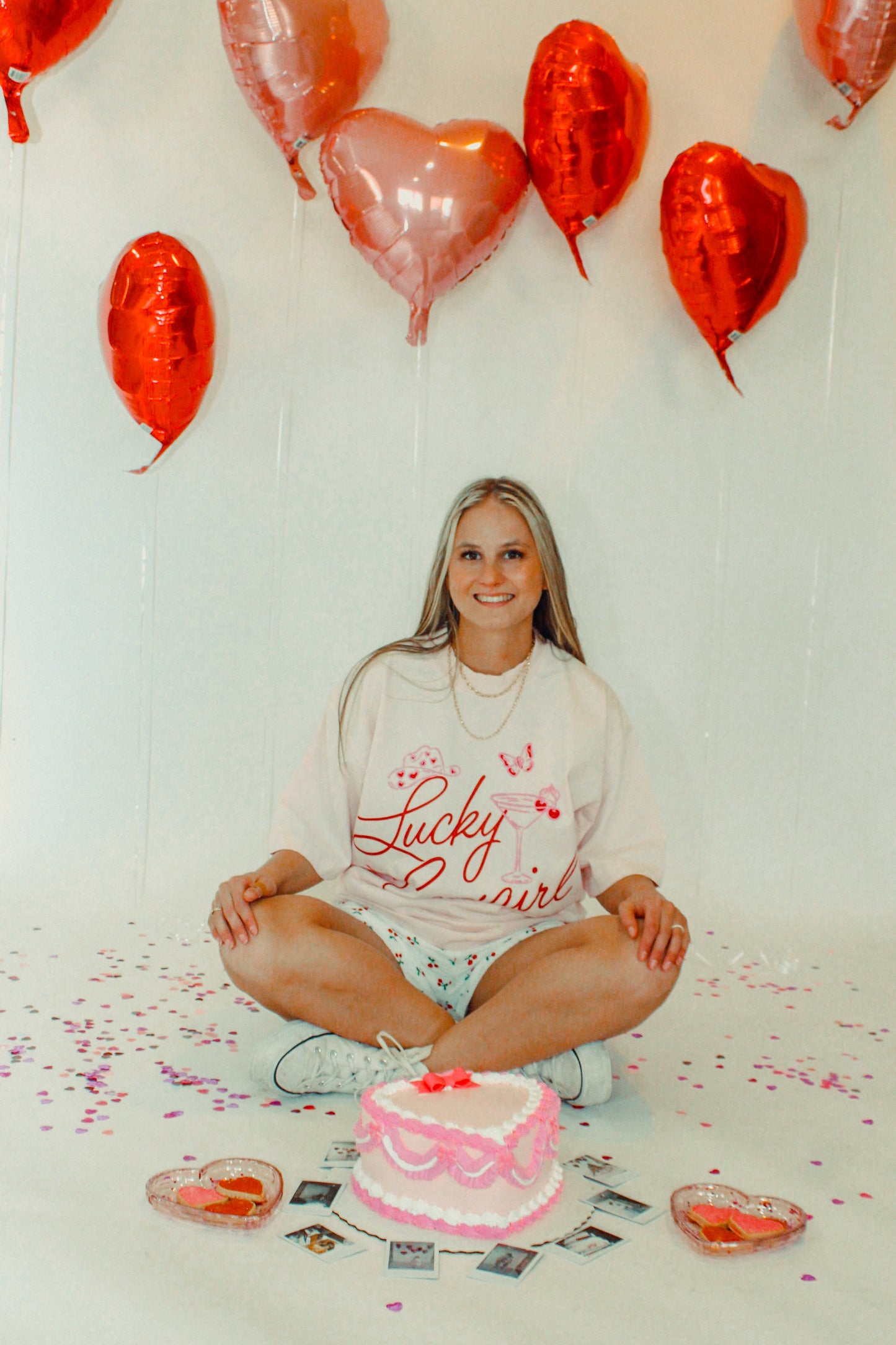 Underground Original Design: Lucky Cowgirl Boxy Cotton TShirt