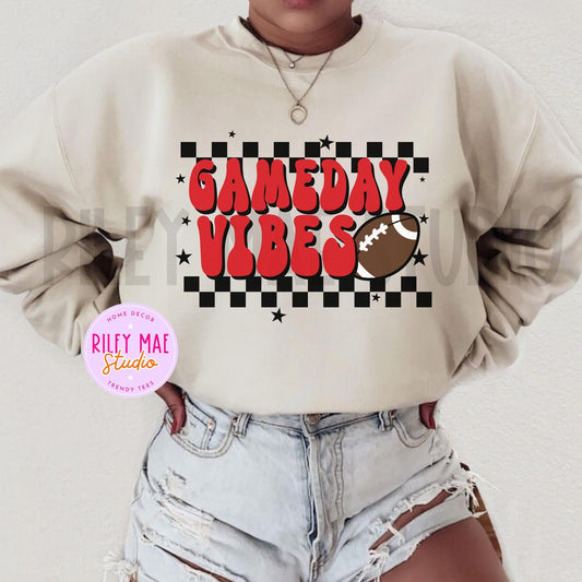 Gameday Vibes Football Sweatshirt