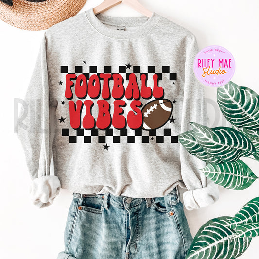 Football Vibes Retro Sweatshirt
