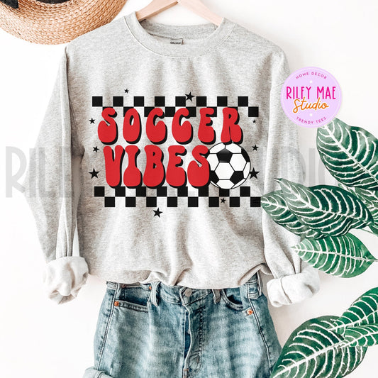 Soccer Vibes Gameday Sweatshirt