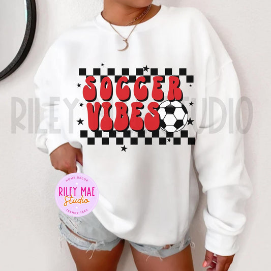 Soccer Vibes Gameday Sweatshirt