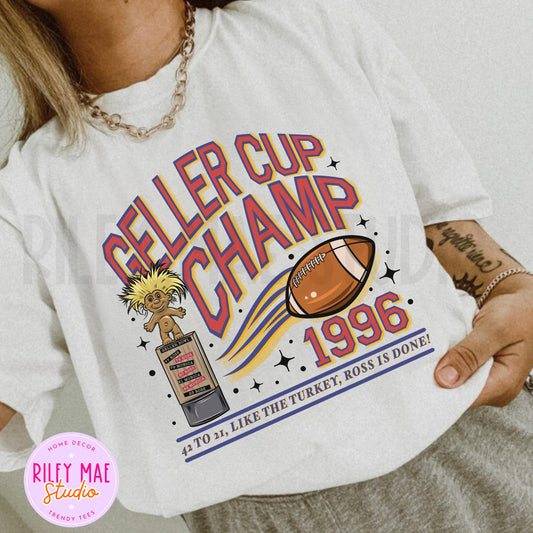 Geller Cup Bowl Friendsgiving Thanksgiving Shirt