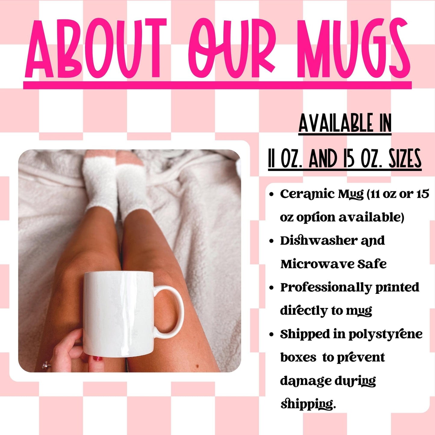 Back The Blue Floral Mug