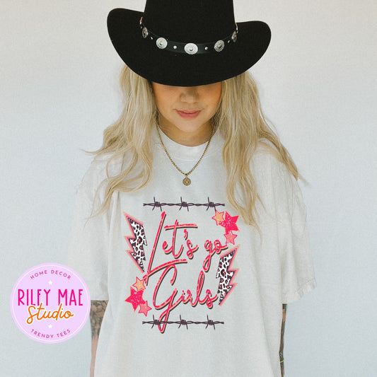 Let's Go Girls Bachelorette Party Shirts