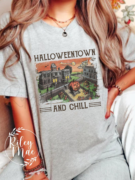 Halloweentown And Chill Shirt