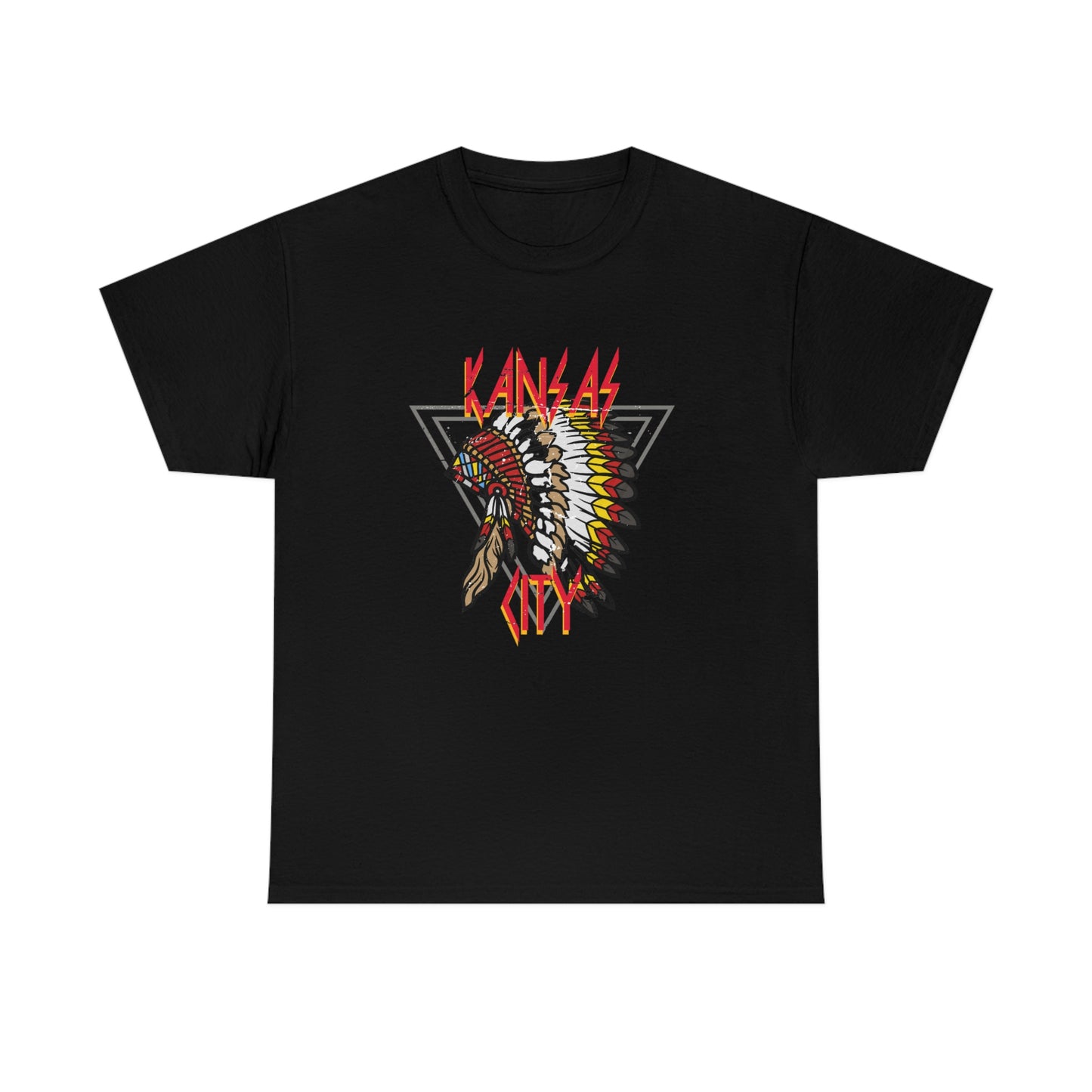 Kansas City Distressed Football Shirt