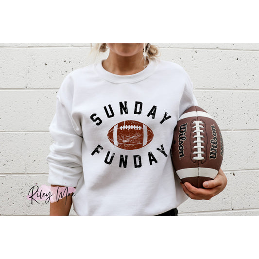 Sunday Funday Football Sweatshirt