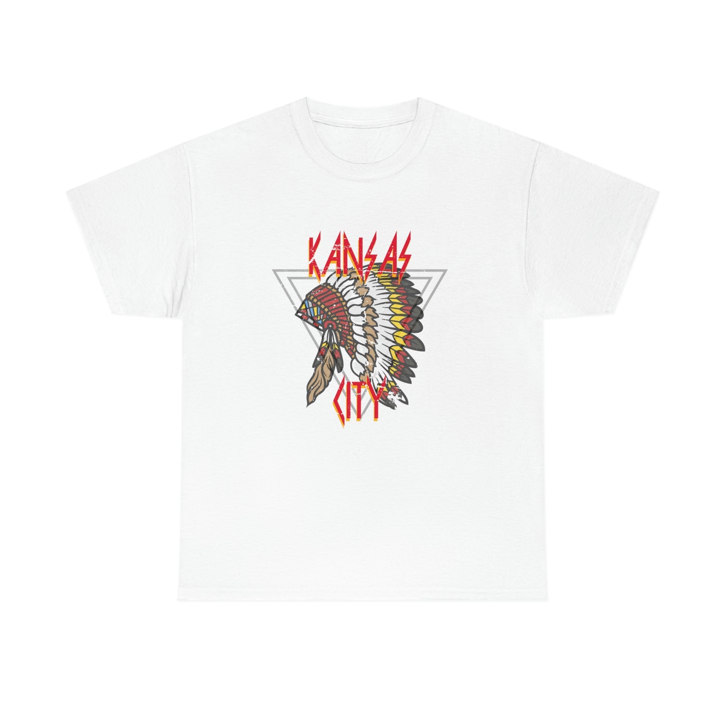 Kansas City Distressed Football Shirt
