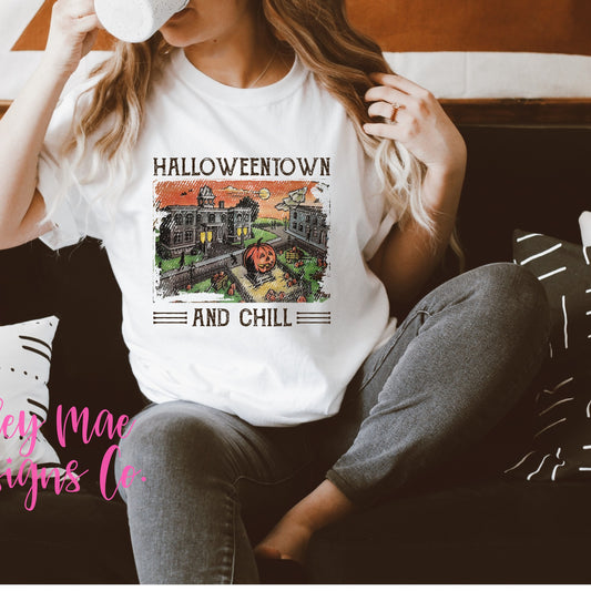 Halloweentown And Chill Shirt